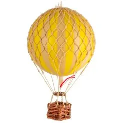 Authentic Models Floating The Skies Air Balloon 13x8.5 Cm, True Yellow