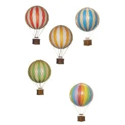 Authentic Models Floating The Skies Air Balloon 13x8.5 Cm, True Yellow -Candleholders Sales authentic models floating the skies air balloon 33 1