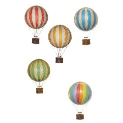 Authentic Models Floating The Skies Air Balloon 13x8.5 Cm, True Red -Candleholders Sales authentic models floating the skies air balloon 33 6