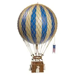 Authentic Models Royal Aero Air Balloon 32x56 Cm, Blue