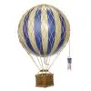 Authentic Models Travels Light Air Balloon 18x30 Cm, Blue
