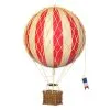 Authentic Models Travels Light Air Balloon 18x30 Cm, True Red