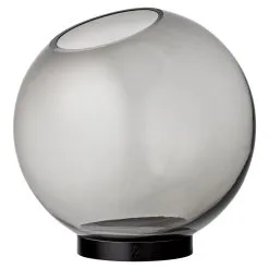 AYTM Globe Vase Ø21 Cm, Black/Black
