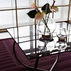 AYTM Globe Vase Ø21 Cm, Rose/Brass -Candleholders Sales aytm globe vase rose brass 16 1