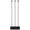 AYTM Grasil Floor Candle Holder, Black/Black