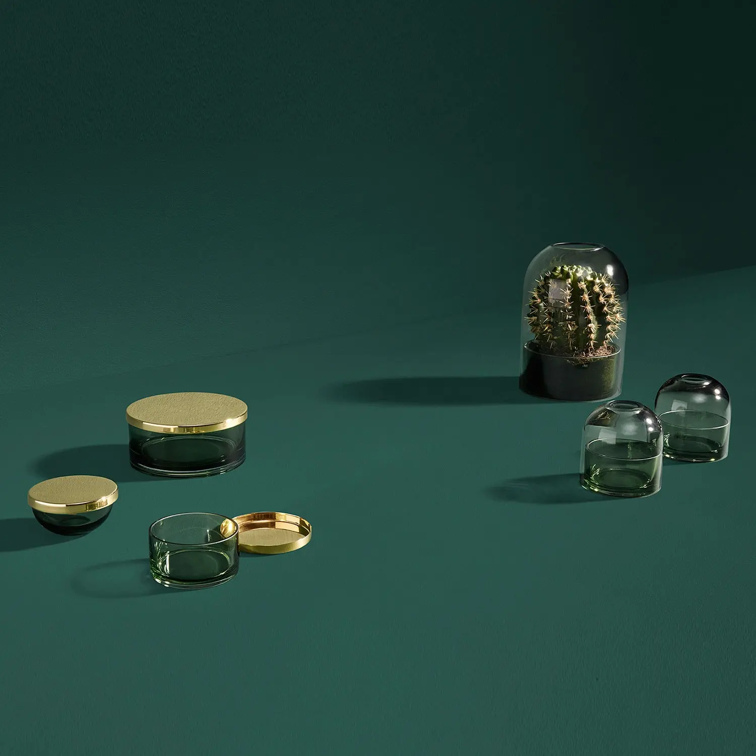 AYTM Tota Lantern Large, Black/Forest 4 AYTM Tota Lantern Large, Black/Forest - Image 2