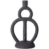Bloomingville Polyresin Candle Holder, Black -Candleholders Sales bloomingville polyresin candle holder black 0