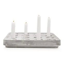 Born In Sweden Stumpastaken Candle Holder Orginal, Aluminium