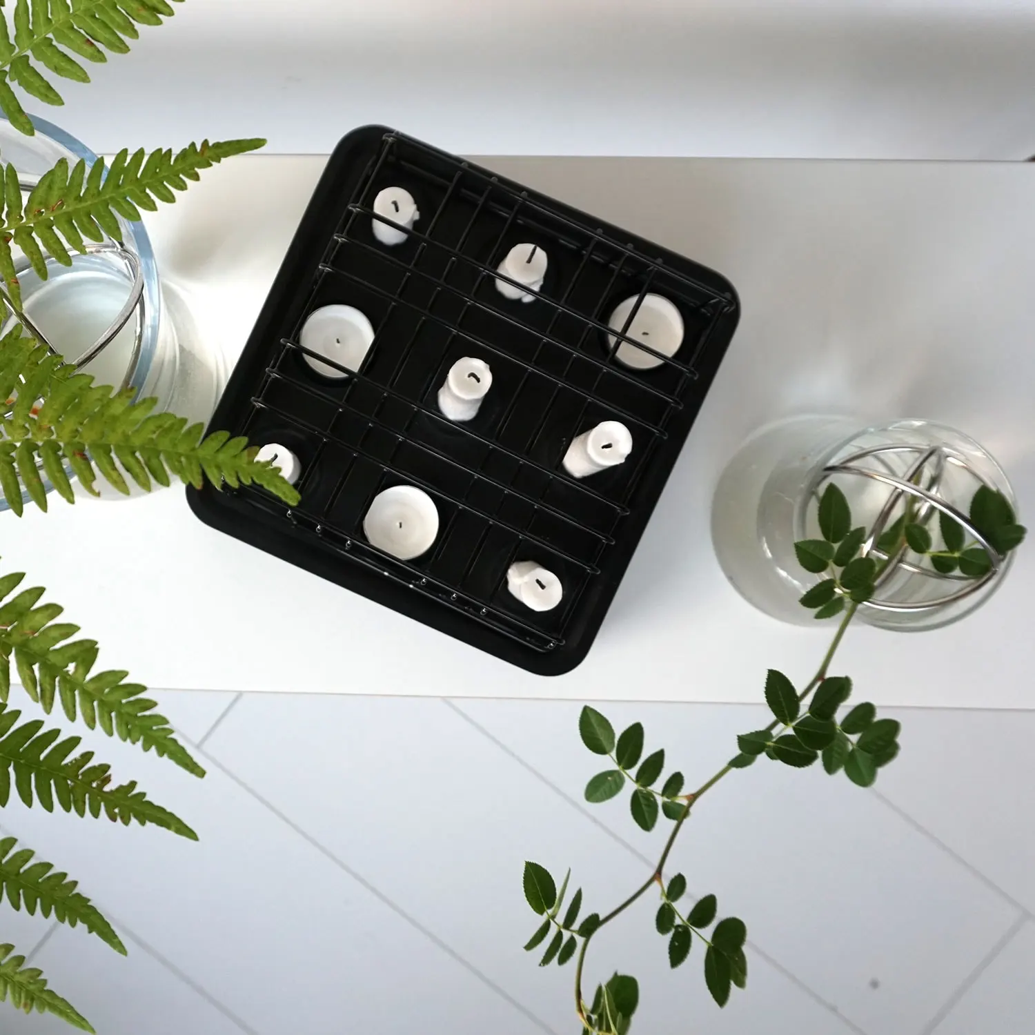 Born In Sweden Stumpastaken Candle Holder Small, Black 7 Born In Sweden Stumpastaken Candle Holder Small, Black - Image 5