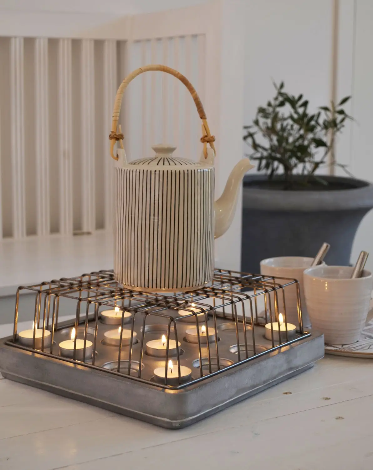 Born In Sweden Stumpastaken Candle Holder Small, Aluminium 4 Born In Sweden Stumpastaken Candle Holder Small, Aluminium - Image 2