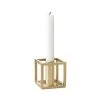 By Lassen Kubus 1 Candle Holder, Brass -Candleholders Sales by lassen kubus 1 candle holder 8