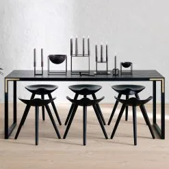 By Lassen Kubus 4 Candle Holder, Burnished Copper -Candleholders Sales by lassen kubus 4 candle holder 29