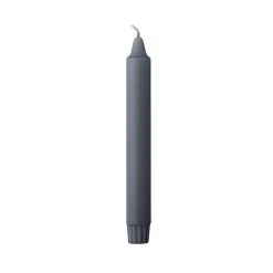 By Lassen Kubus Candles 15 Pcs, Grey