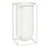 By Lassen Kubus Vase Lolo, White -Candleholders Sales by lassen kubus vase lolo 4