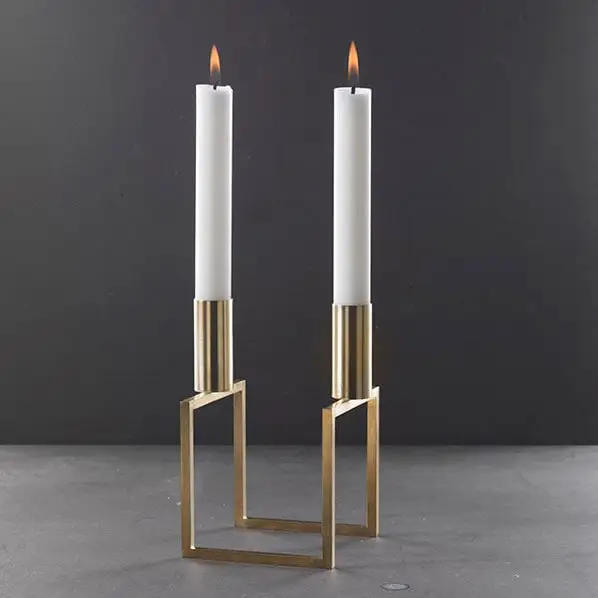 By Lassen Line Candle Holder, Brass 8 By Lassen Line Candle Holder, Brass - Image 6