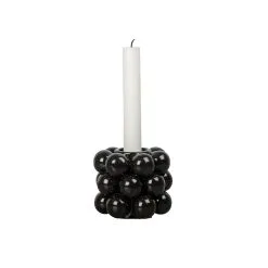 ByOn Globe Candle Holder, Black