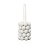 ByOn Globe Candle Holder, White -Candleholders Sales byon globe candle holder white 0