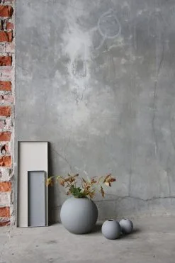 Cooee Design Ball Vase 10 Cm, Grey -Candleholders Sales cooee design ball vase 10 cm 47