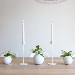Cooee Design Ball Vase 10 Cm, White -Candleholders Sales cooee design ball vase 10 cm 66