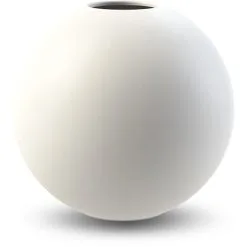 Cooee Design Ball Vase 20 Cm, White