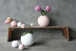 Cooee Design Ball Vase 20 Cm, White -Candleholders Sales cooee design ball vase 20 cm 59