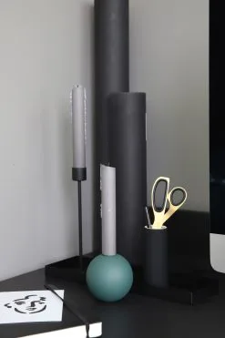 Cooee Design Candlestick 21 Cm, Black -Candleholders Sales cooee design candlestick 21 cm 46