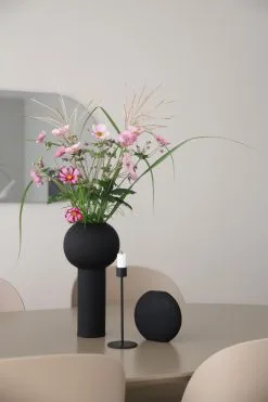 Cooee Design Candlestick 21 Cm, Black -Candleholders Sales cooee design candlestick 21 cm 47