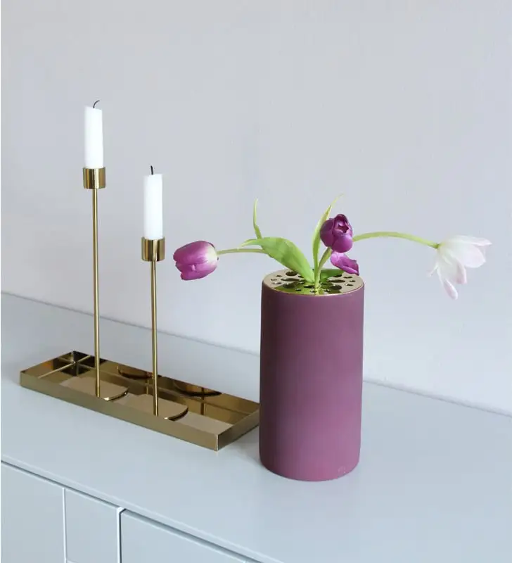 Cooee Design Candlestick 29 Cm, Brass 5 Cooee Design Candlestick 29 Cm, Brass - Image 3