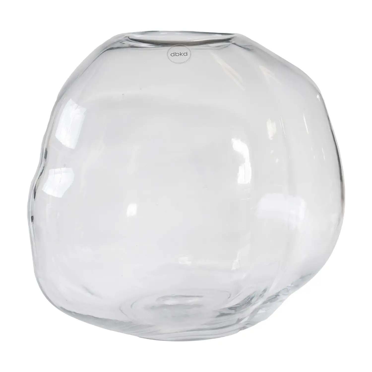 DBKD Pebble Vase Clear, Large 3 DBKD Pebble Vase Clear, Large