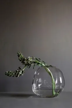 DBKD Pebble Vase Clear, Large 7 DBKD Pebble Vase Clear, Large -Candleholders Sales dbkd pebble vase clear 5