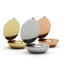 Design House Stockholm Shell Candle Holder, Nickel -Candleholders Sales design house stockholm shell candle holder 6 1