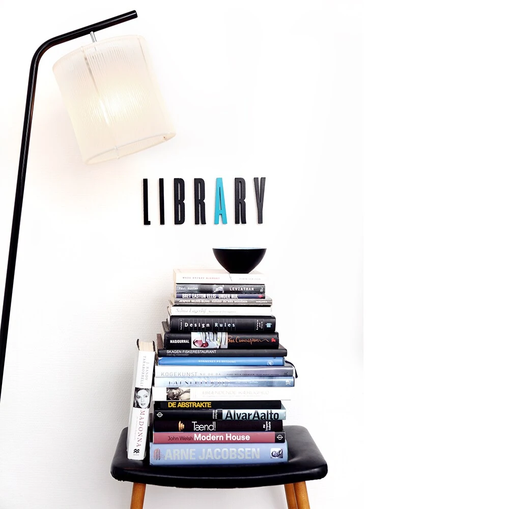 Design Letters, Black Wooden Letter, Ä 6 Design Letters, Black Wooden Letter, Ä - Image 4