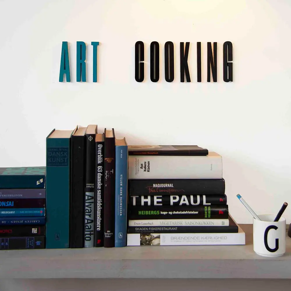 Design Letters, Black Wooden Letter, Ä 7 Design Letters, Black Wooden Letter, Ä - Image 5