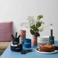 Design Letters Candle Holder Insert, Dark Green -Candleholders Sales design letters candle holder insert 10 3