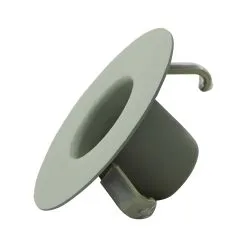 Design Letters Candle Holder Insert, Green