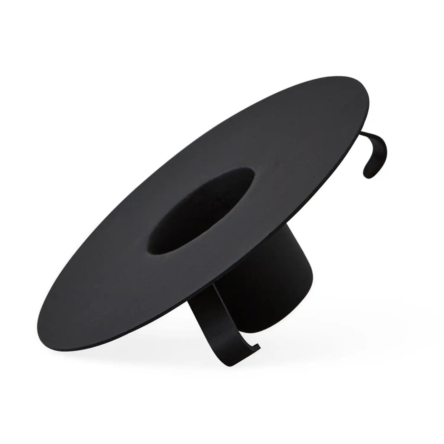 Design Letters Candle Holder, Black 3 Design Letters Candle Holder, Black