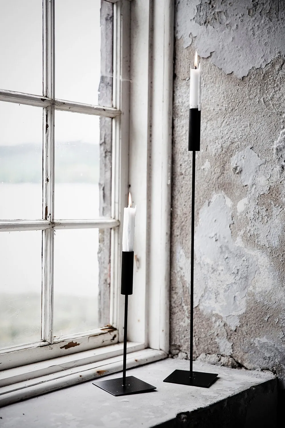 Ernst Candlestick Black, 45 Cm 4 Ernst Candlestick Black, 45 Cm - Image 2