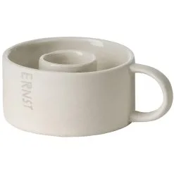 Ernst Candle Holder 7 Cm, White