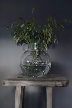 Ernst Glass Vase Clear, 24 Cm -Candleholders Sales ernst glass vase clear 22