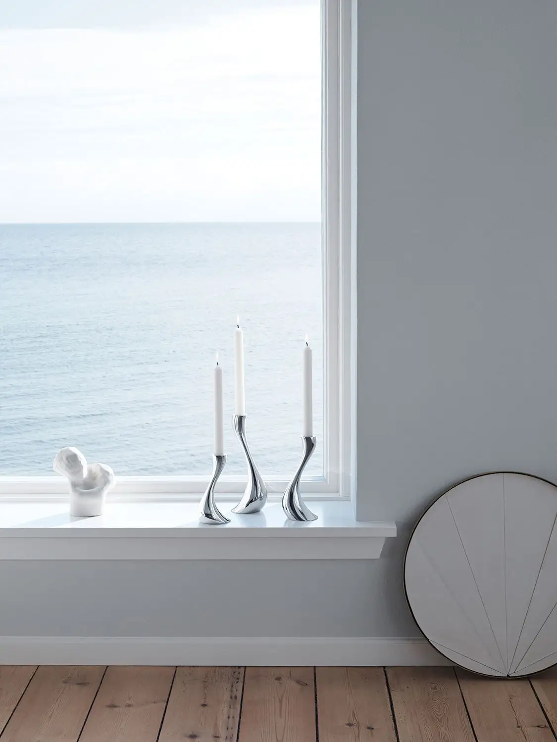 Georg Jensen Cobra Candle Holders, Set 3 Pieces 6 Georg Jensen Cobra Candle Holders, Set 3 Pieces - Image 4