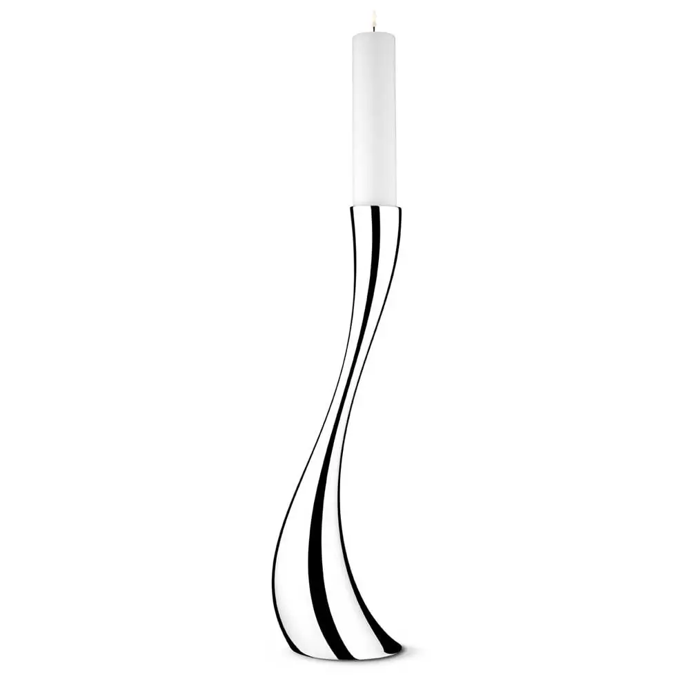 Georg Jensen Cobra Floor Candle Holder Large, 60 Cm 3 Georg Jensen Cobra Floor Candle Holder Large, 60 Cm
