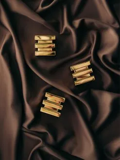 Hilke Collection Cara Candle Holder, Brass -Candleholders Sales hilke collection cara candle holder 17