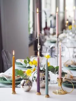 Hilke Collection Insieme Candleholder Brass -Candleholders Sales hilke collection insieme candleholder brass 6