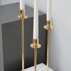 Hilke Collection Luce Del Sole Candlestick Brass, 30 Cm -Candleholders Sales hilke collection luce del sole candlestick brass 13 1