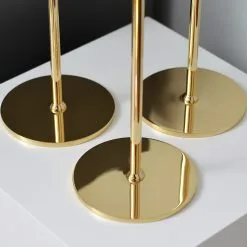 Hilke Collection Luce Del Sole Candlestick Brass, 40 Cm -Candleholders Sales hilke collection luce del sole candlestick brass 14