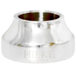 Hilke Collection Piccolo No.1 Candleholder, Nickelplated Brass