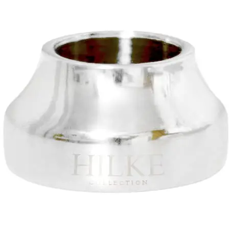 Hilke Collection Piccolo No.1 Candleholder, Nickelplated Brass 3 Hilke Collection Piccolo No.1 Candleholder, Nickelplated Brass