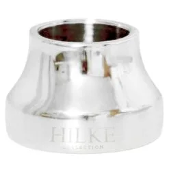 Hilke Collection Piccolo No.2 Candleholder, Nickelplated Brass