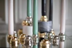 Hilke Collection Piccolo No.1 Candleholder, Nickelplated Brass 10 Hilke Collection Piccolo No.1 Candleholder, Nickelplated Brass -Candleholders Sales hilke collection piccolo no1 candleholder nickelplated brass 9