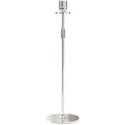 Hilke Collection Tuti Candlestick 40 Cm, Nickel Plated Brass